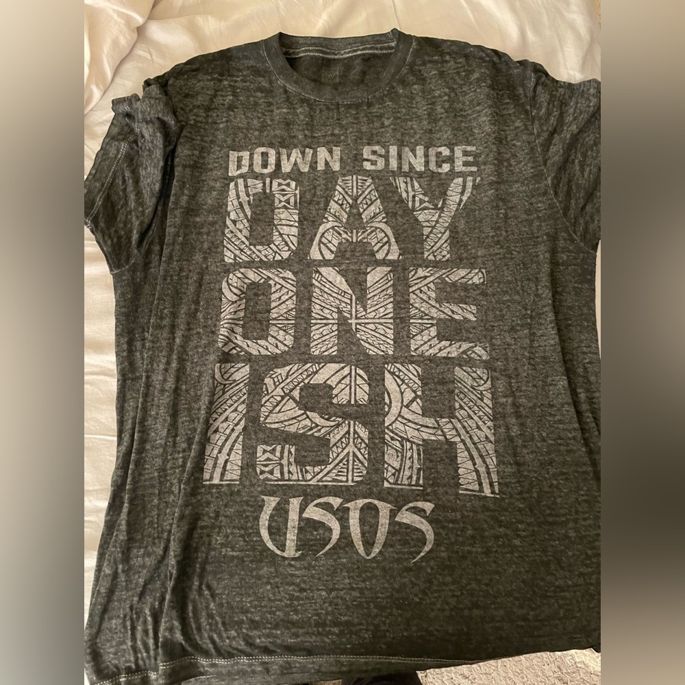 Wwe acid wash tshirt